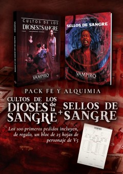 Pack Cultos de los Dioses de la Sangre + Sellos de Sangre