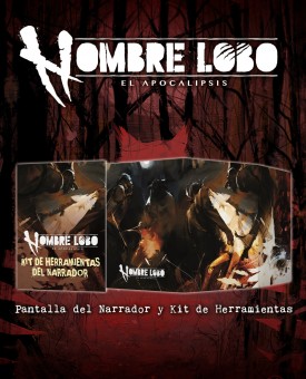 Pantalla del Narrador y Kit de Herramientas. Hombre Lobo El Apocalipsis 5.ª Edición